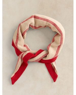 White Stuff Eve Triangle Scarf - Red