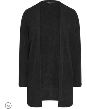 Yours Curve Soft Touch Cardigan - Black