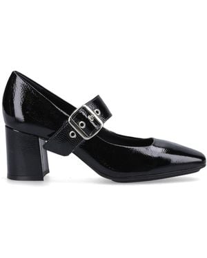 Hush Puppies Celcilia Buckle Heel - Black