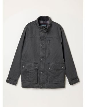 FatFace Fatface Charcoal Lomond Jacket - Gray