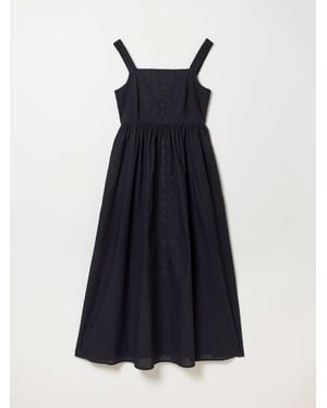 FatFace Fatface Gili Embroidered Midi Dress - Blue