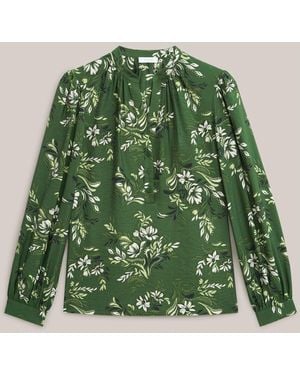 Hobbs Sylvia Blouse - Green