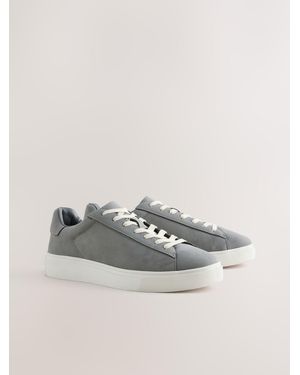 Next Smart Casual Longline Sneakers - Gray