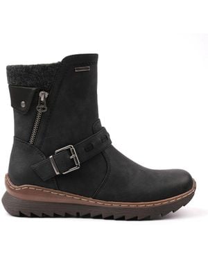 Lunar Haley W/Proof Ankle Boots - Black