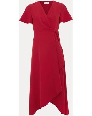 Phase Eight Julissa Wrap Dress - Red