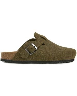 Celtic & Co. Felt Clogs - Green