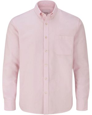 Skopes Tailored Fit Casual Oxford Shirt - Pink