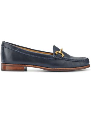 Jones Bootmaker Lorella Wide-Fit Slip-On Shoes - Blue