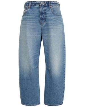 Calvin Klein Calvin Klein Cropped Barrel Jeans - Blue