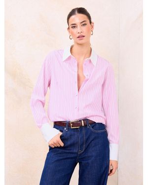 Lipsy Poplin Shirt - Pink