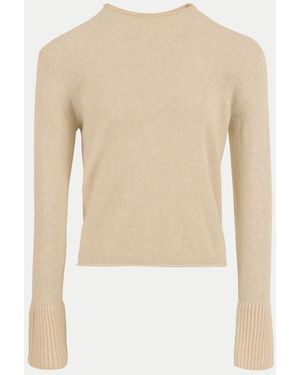 Jigsaw Cloud Cashmere Eldon Sweater - Natural