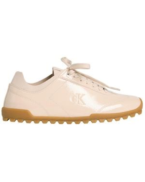 Calvin Klein Calvin Klein Shiny Organza Runner Sneakers - Natural