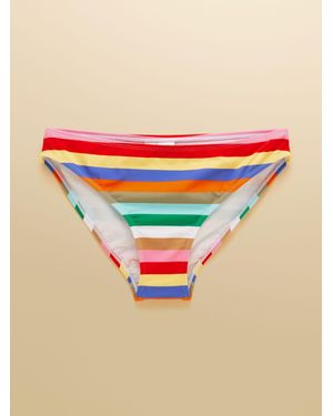 Joules High Waisted Bikini Bottom - Blue