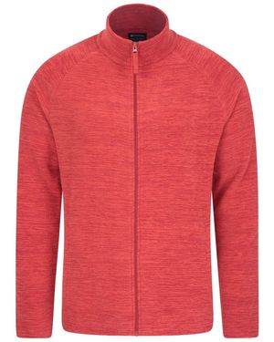 Mountain Warehouse Light Snowdon Ii Full-Zip Fleece Jacket - Red