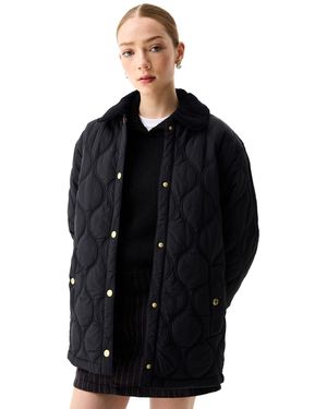 HUNTER Witton Quilted Jacket - Black