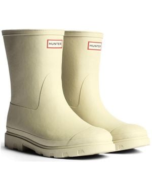 HUNTER Downpour Short Insulated Boots - White