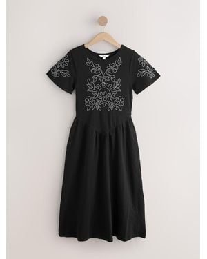 green emerald velvet dress Leopard Embroidered Dress – Petunias of Naples