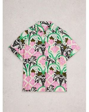 White Stuff Florence Beach Shirt - White