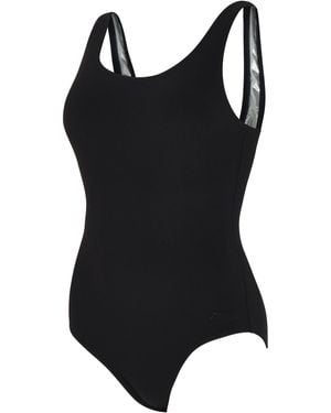 Zoggs Open Water Thermal Lined Swimsuit - Black