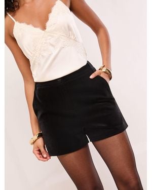 Lipsy Tailored Shorts - Black