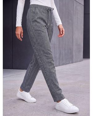 Roman Petite Stretch Pants - Gray