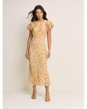 Nobody's Child Nobodys Child Lola Midaxi Dress - Natural