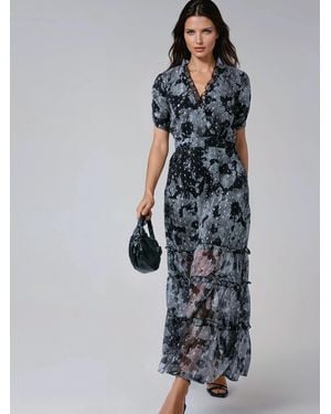 Religion Romantic Yet Relaxed, The Jessie Maxi Dress Is Crafted - Gray