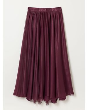 FatFace Fatface Tulle Prom Skirt - Lila