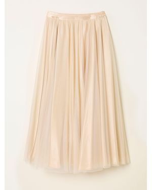 FatFace Fatface Prom Tulle Skirt - Natural