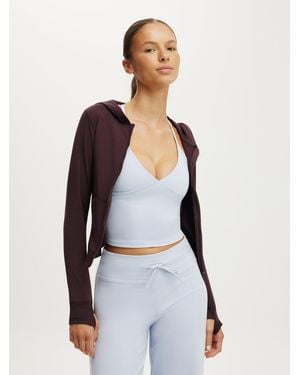 Cotton On Ultra Soft Hooded Jacket - White