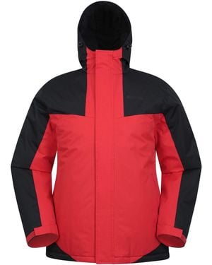 Mountain Warehouse Dusk Iii Water Resistant Ski Jacket - Red