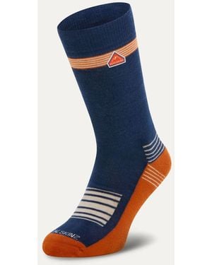SealSkinz Tibenham Lightweight Mid Length Hiking Socks - Blue