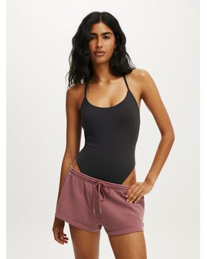 Cotton On Fleece Micro Shorts - Multicolor