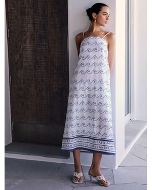 Next Square Neck Cami Maxi Dress - Multicolor