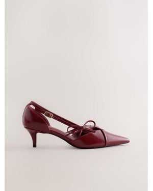 Next Forever Comfort Two Part Cut Out Heels - Pink