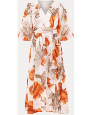 Phase Eight Midi Dress - White