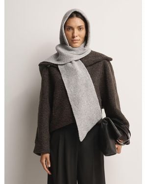 Free People Extra Large Balabonnet Scarf - Gray