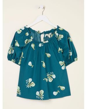 FatFace Fatface Ronnie Blouse - Blue