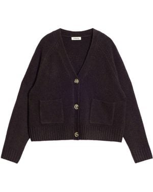Albaray Cozy Relaxed Cardigan - Black