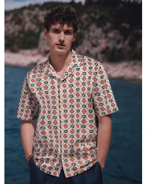 Next Print Short Sleeve Shirt - Multicolor