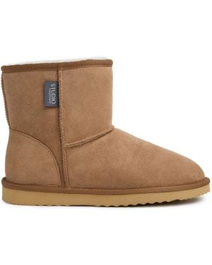 Celtic & Co. Studio Slipper Boots - Brown