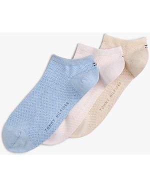 Tommy Hilfiger Socks 3 Pack - Blue