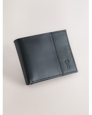 Next Leather Bifold Wallet - Blue