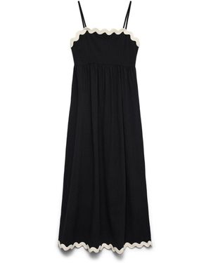 Vero Moda Ankle Length Cami Dress - Black