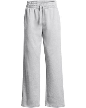 Under Armour Rival Fleece Straight Sweatpants - Gray