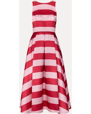Phase Eight Kiria Satin Dress - Red