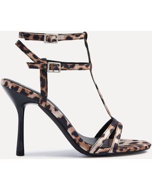 Linzi Jada Strappy Stiletto Heeled Sandals - White