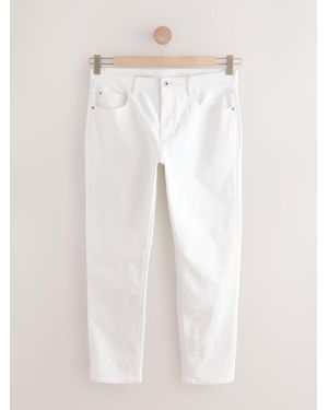 Next Slim Fit Essential Stretch Jeans - White