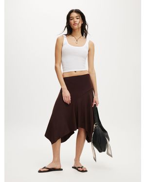 Cotton On Sandy Midi Skirt - White