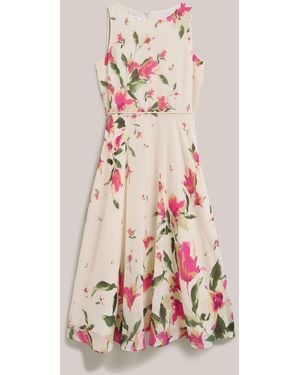 Hobbs Multi Carly Floral Dress - Pink
